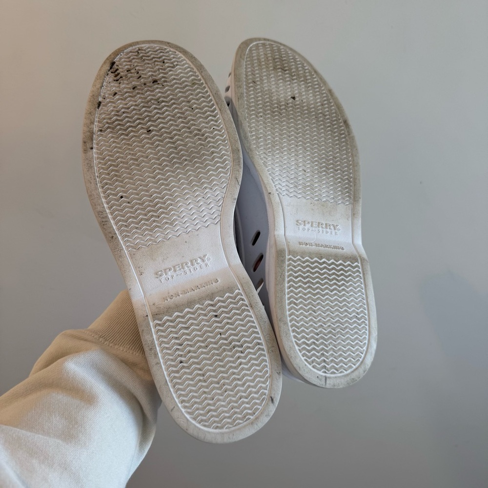 Sperry Authentic Original Float Boat Shoes in White Size 9 - Picture 5 of 8